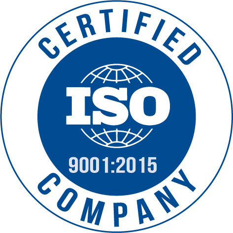 ISO 9001-2015 Certified Company ISO 9001-2015 Certified Company